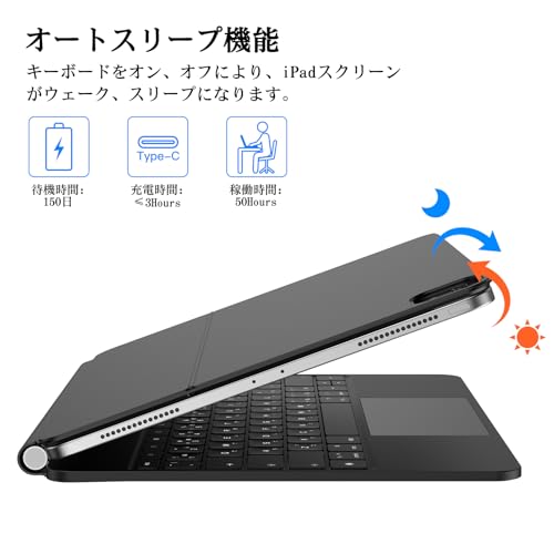 楽天市場】マジックキーボード GOOJODOQ iPad Pro 12.9インチ スマート