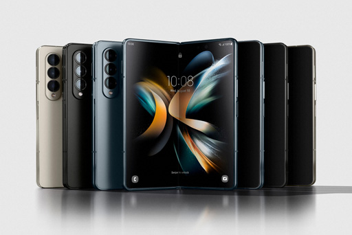 Samsung，折りたたみ式スマホ「Galaxy Z Fold4」を発表。Android 12L