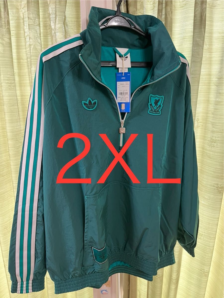 ラスト一点】リヴァプール TERRACEICON ハーフジップジャケット2XL