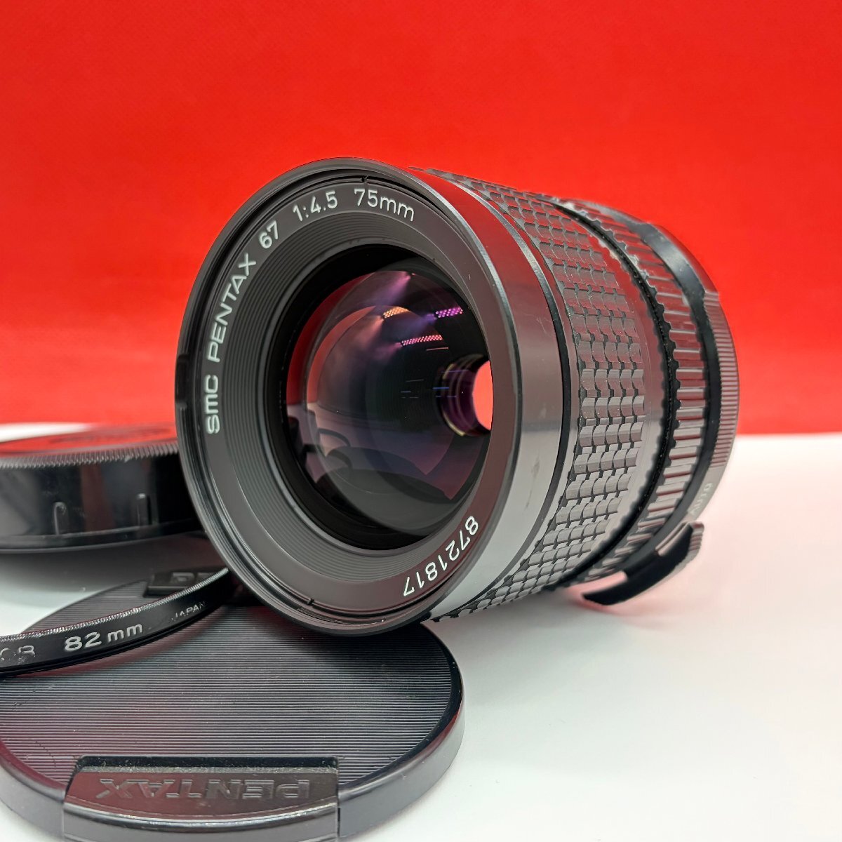 Yahoo!オークション -「Pentax smc 67 75mm f4.5」の落札相場・落札価格