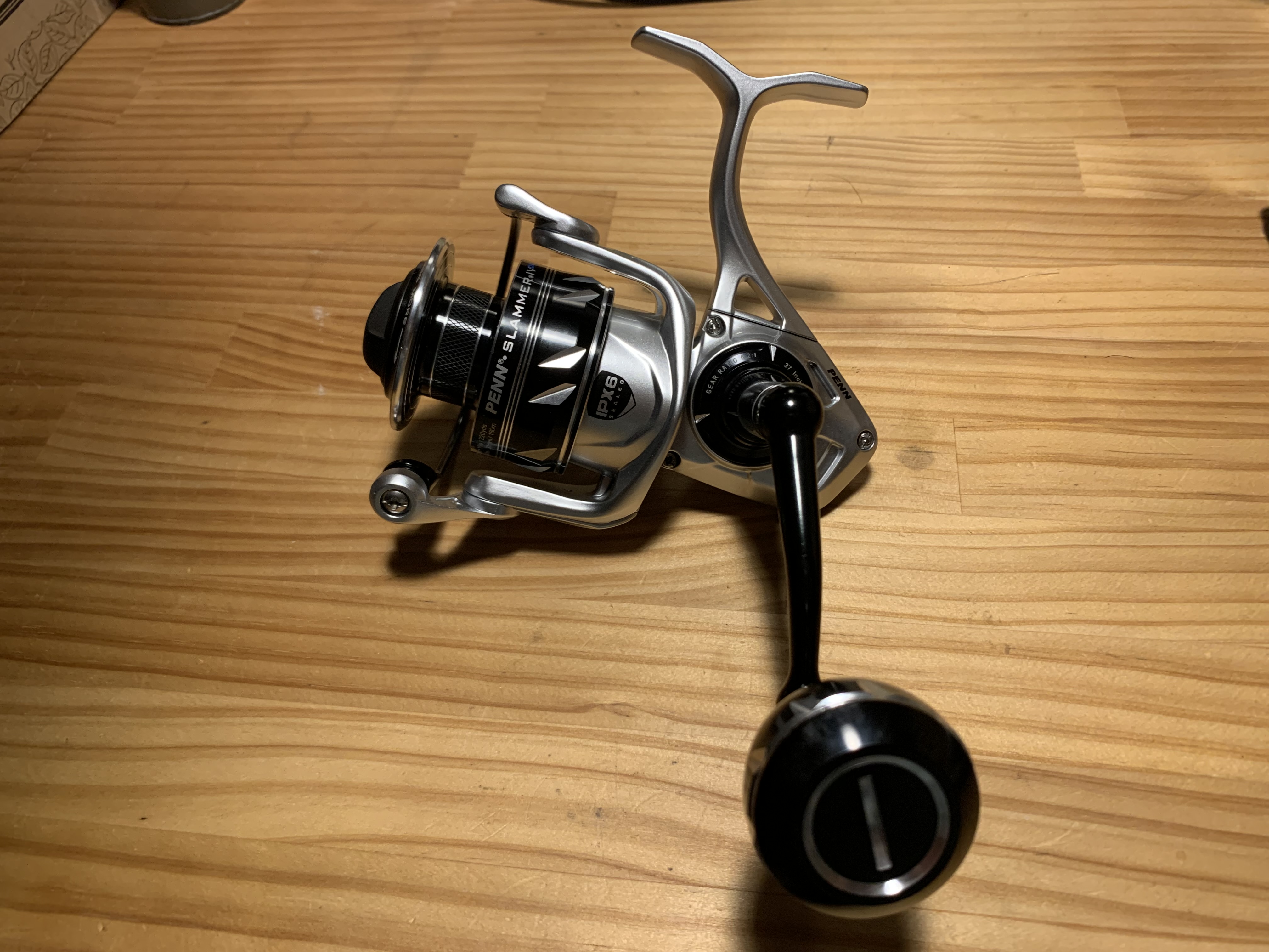 SUPフィッシング用のリールを更新 Penn Slammer 4 DX 3500-湘南発