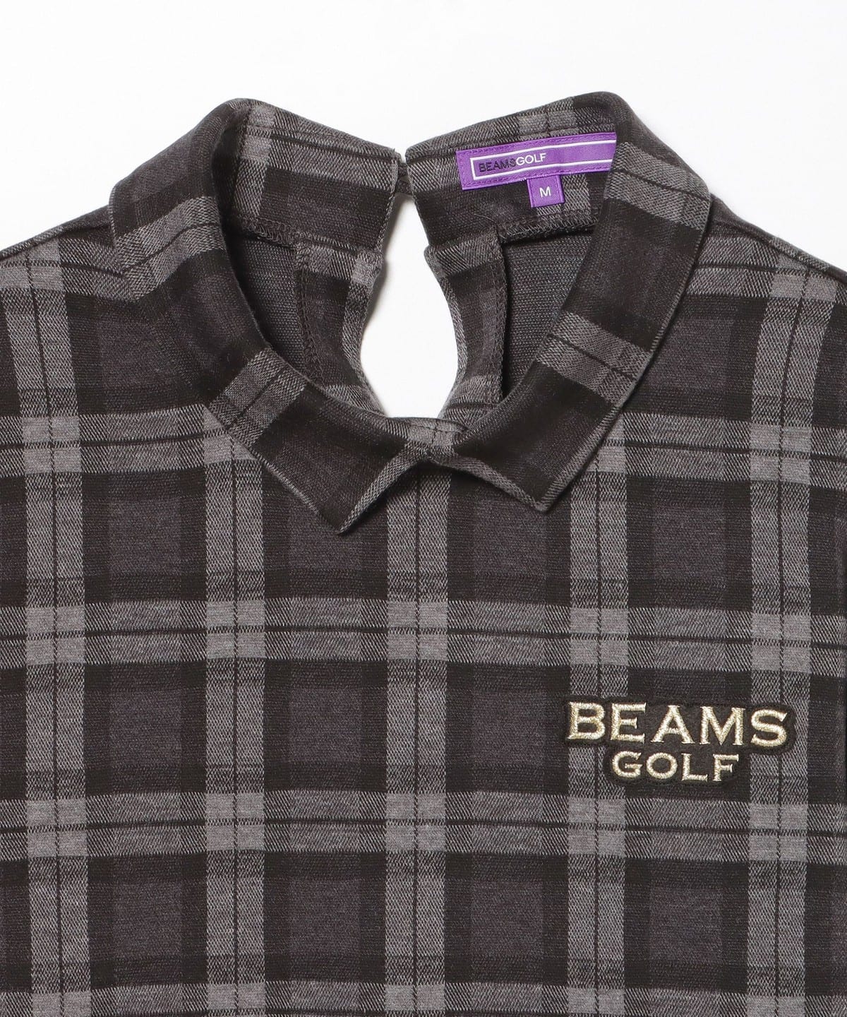 BEAMS GOLF（ビームス ゴルフ）PURPLE LABEL / 襟付き タータン
