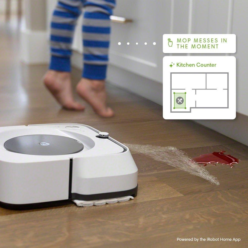 iRobot® Braava jet® m6 Robot Mop | White