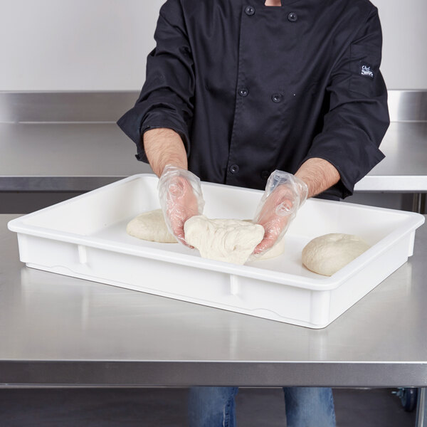 Cambro White Pizza Dough Proofing Box (18
