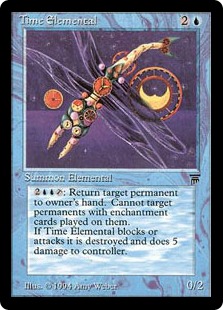 時の精霊/Time Elemental》[LEG] 青R | 日本最大級 MTG通販サイト