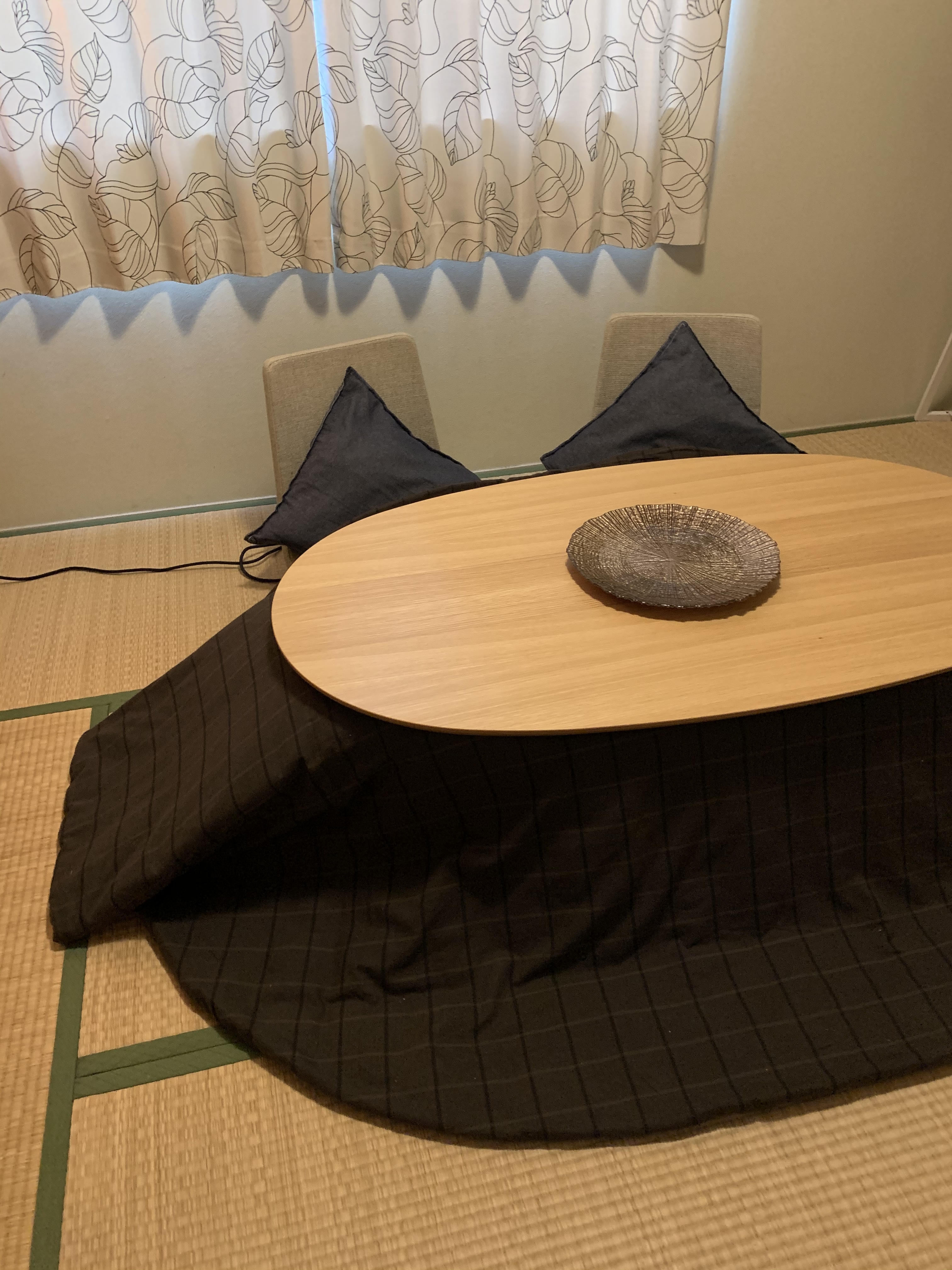 楕円こたつ ナチュラル | 無印良品