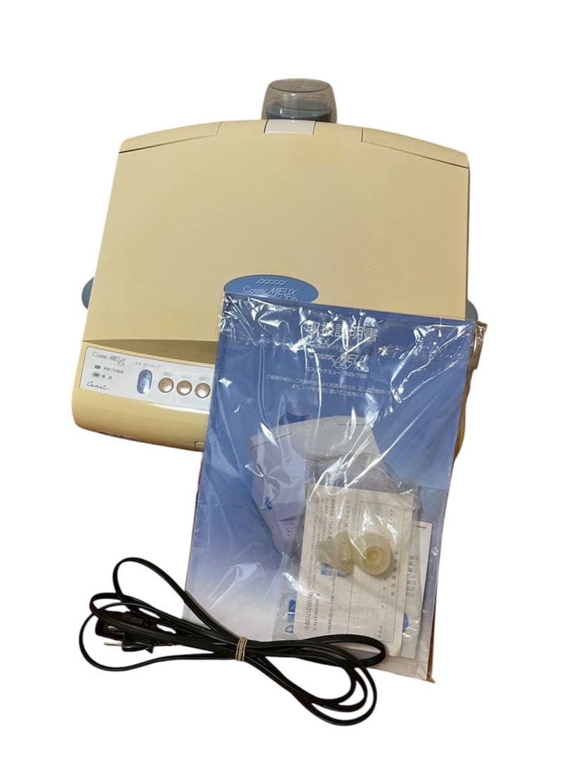 コメットCosmic 美顔器 705/706 コスミックミュー スチーマー 生産終了品情報 | ホームエステ機器のパイオニア コメット電機株式会社