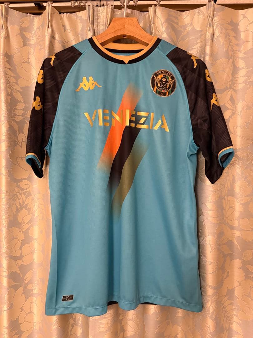 Kappa Venezia(ヴェネツィア) FC サードユニフォーム Mサイズ ヴェネツィアFC 2022-23 ユニフォーム - ユニ11