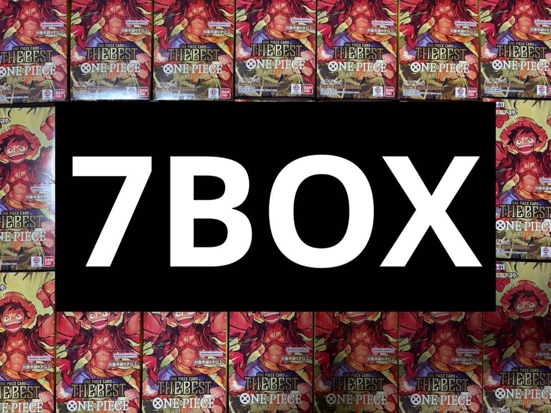 ワンピース　ザベスト 7BOX One Piece Azure Sea's Seven, Booster Box