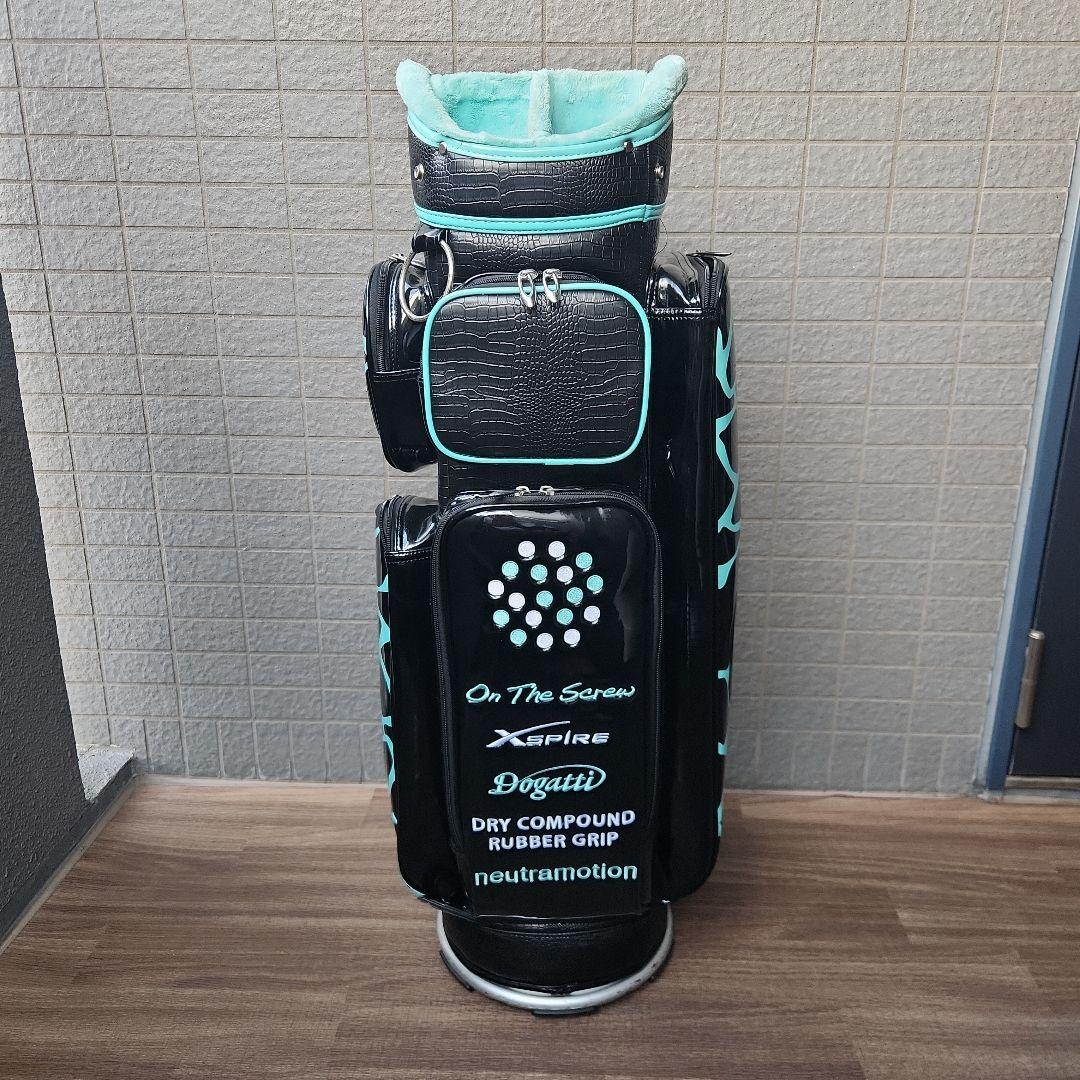 【はる】ムジーク LIMITED PIPE CART BAGキャディバッグ Muziik公式サイトーアクセサリー予約受付中限定デザインキャディバッグー