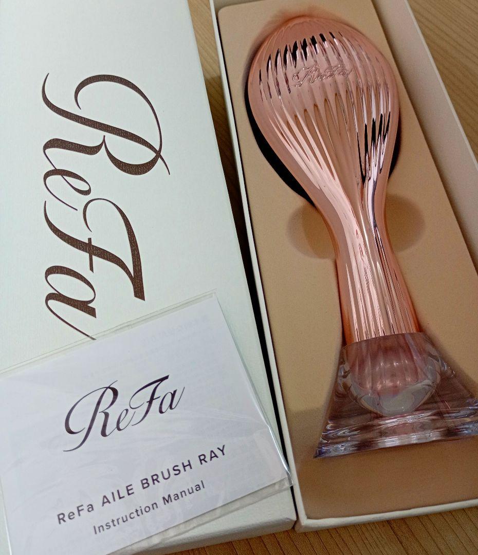 新品未使用　Refa　リファ　エールブラシレイ　ローズゴールド リファエールブラシ（柄付き） | ヘアブラシ | ReFa（リファ）公式通販