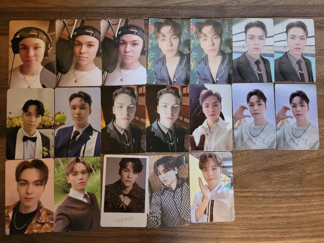 SEVENTEEN　トレカまとめ売り　バーノン　セブチ SEVENTEEN セブチ バーノン VERNON トレカ まとめ売り - メルカリ