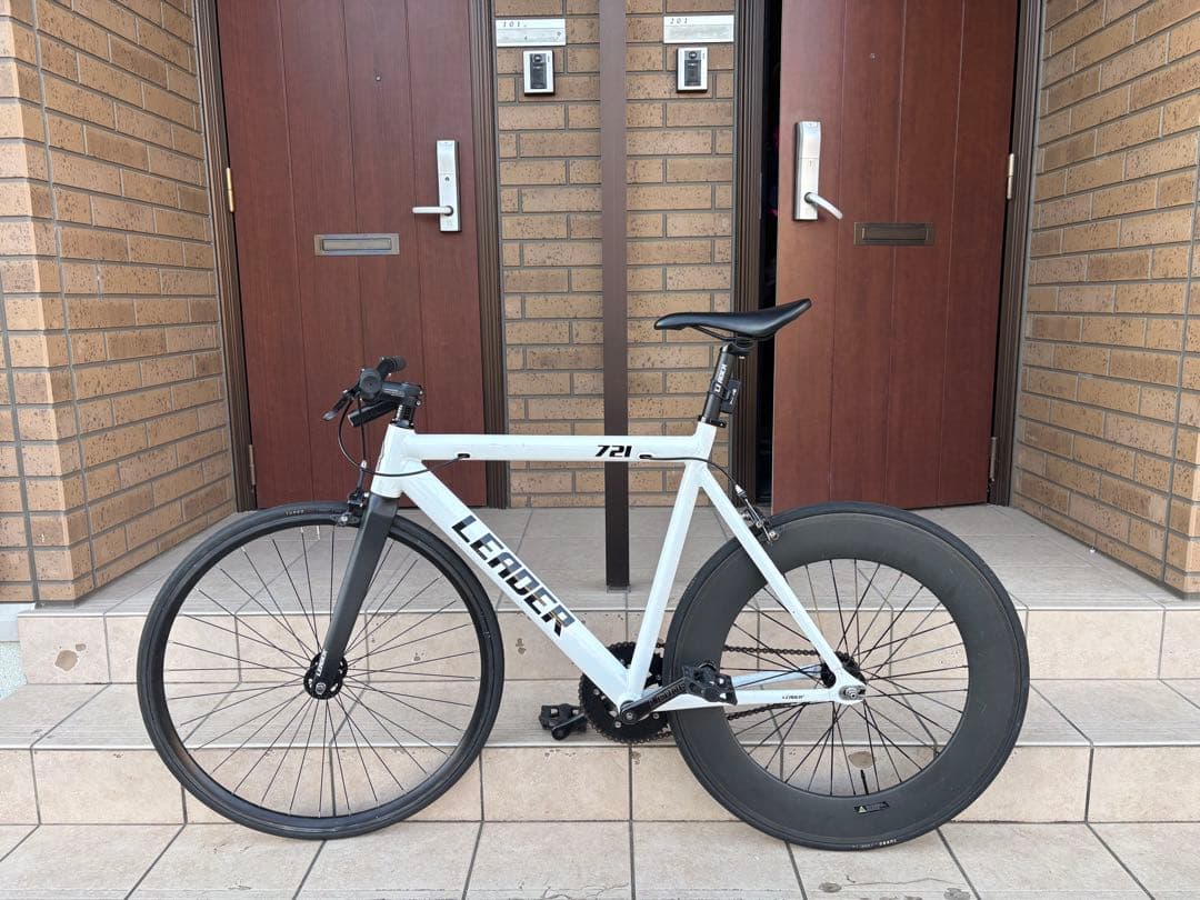 LEADER 721 ホワイト ピストバイク LEADER721を納車した後の話。 | ブローチャーズ - BROTURES ONLINE